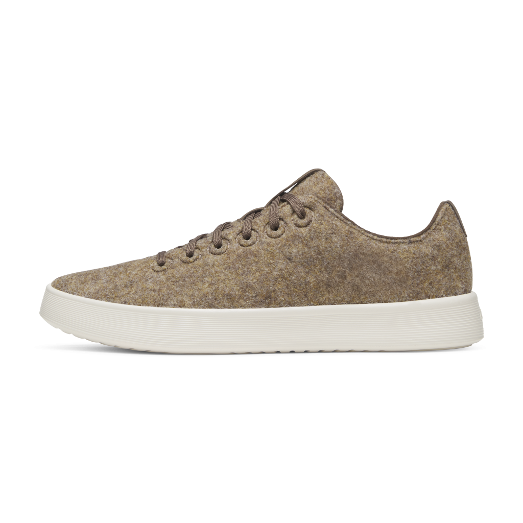 Women's Wool Cruiser - Dark Camel (Natural White Sole)