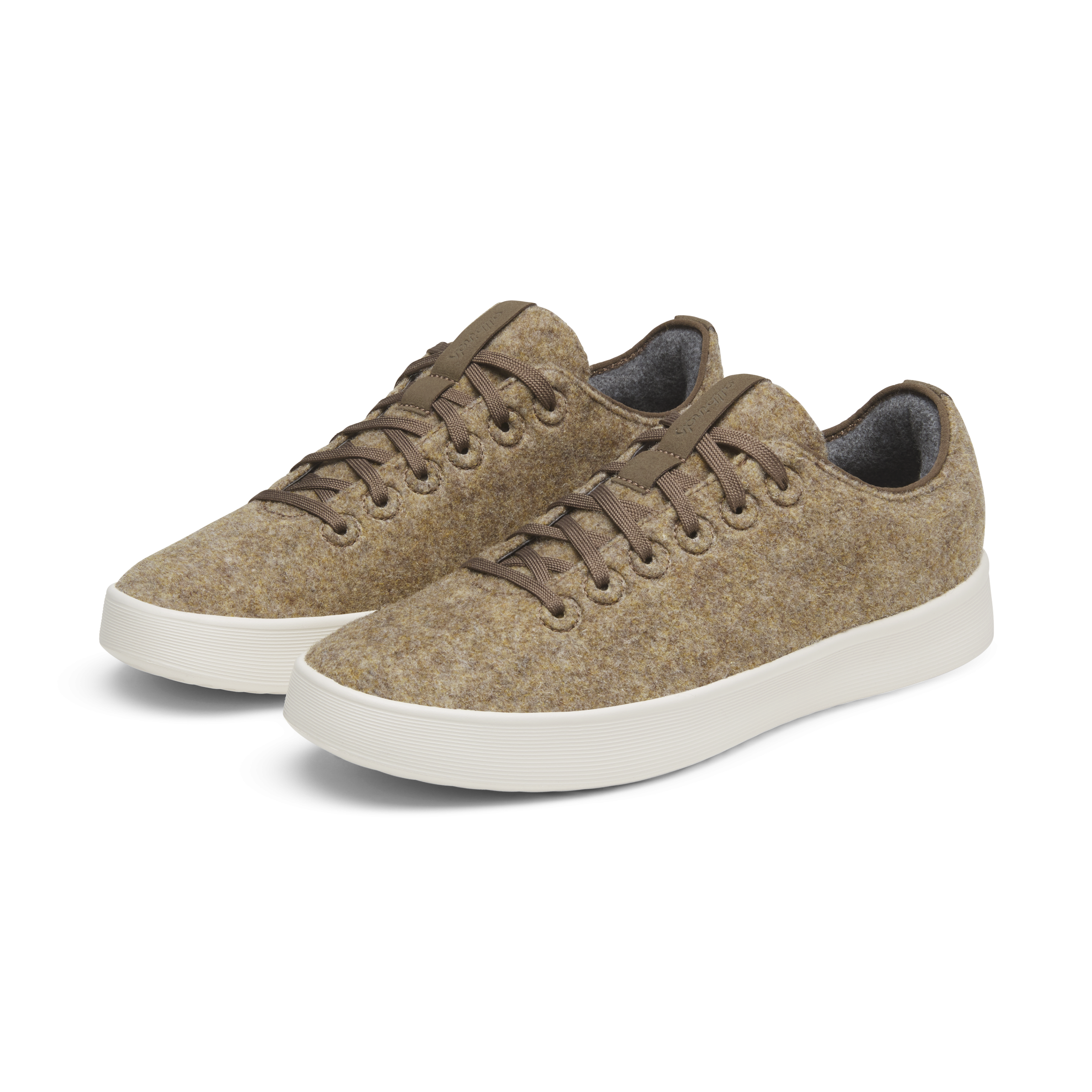 Men's Wool Cruiser - Dark Camel (Natural White Sole)