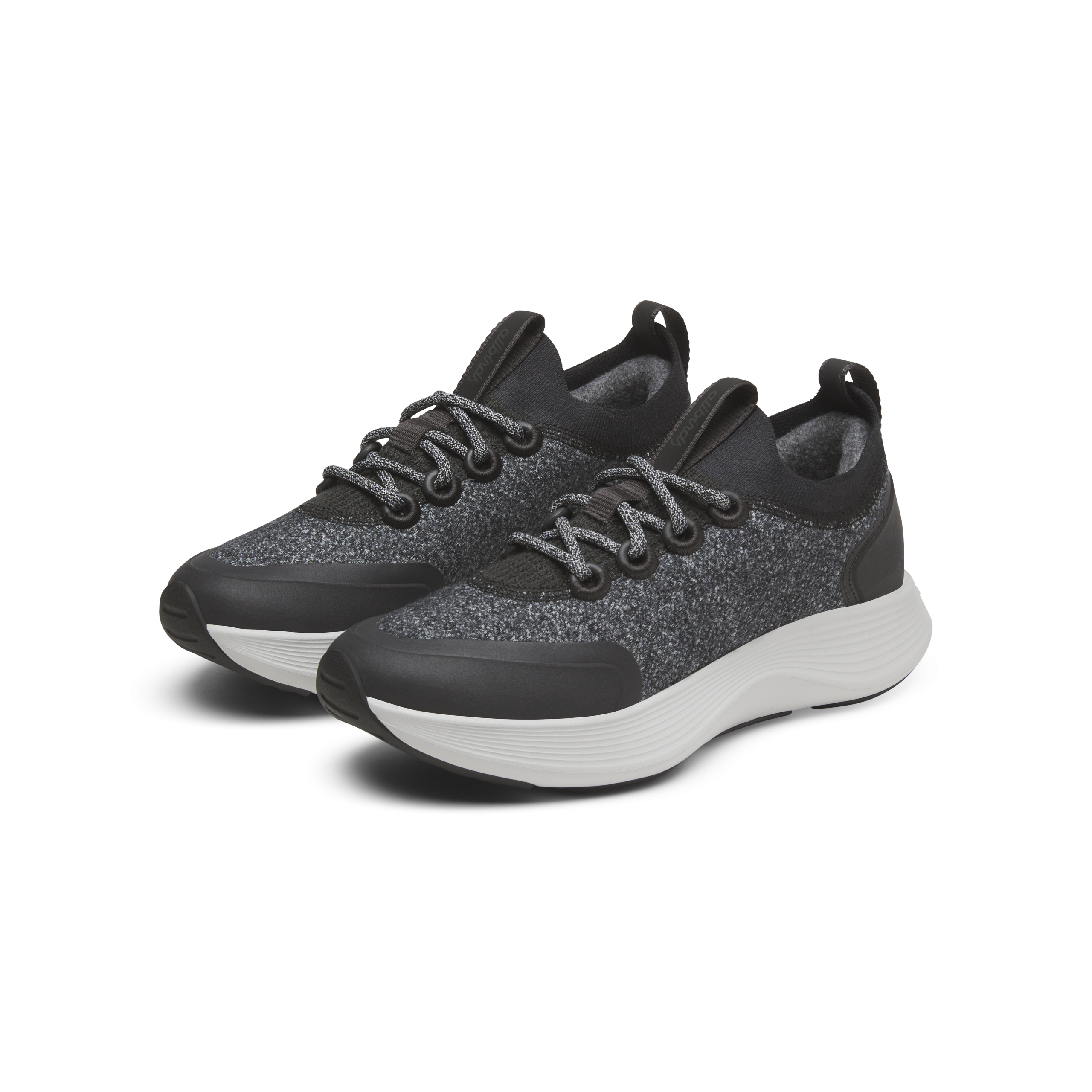 Women's Wool Strider - Dark Grey (Light Grey Sole)