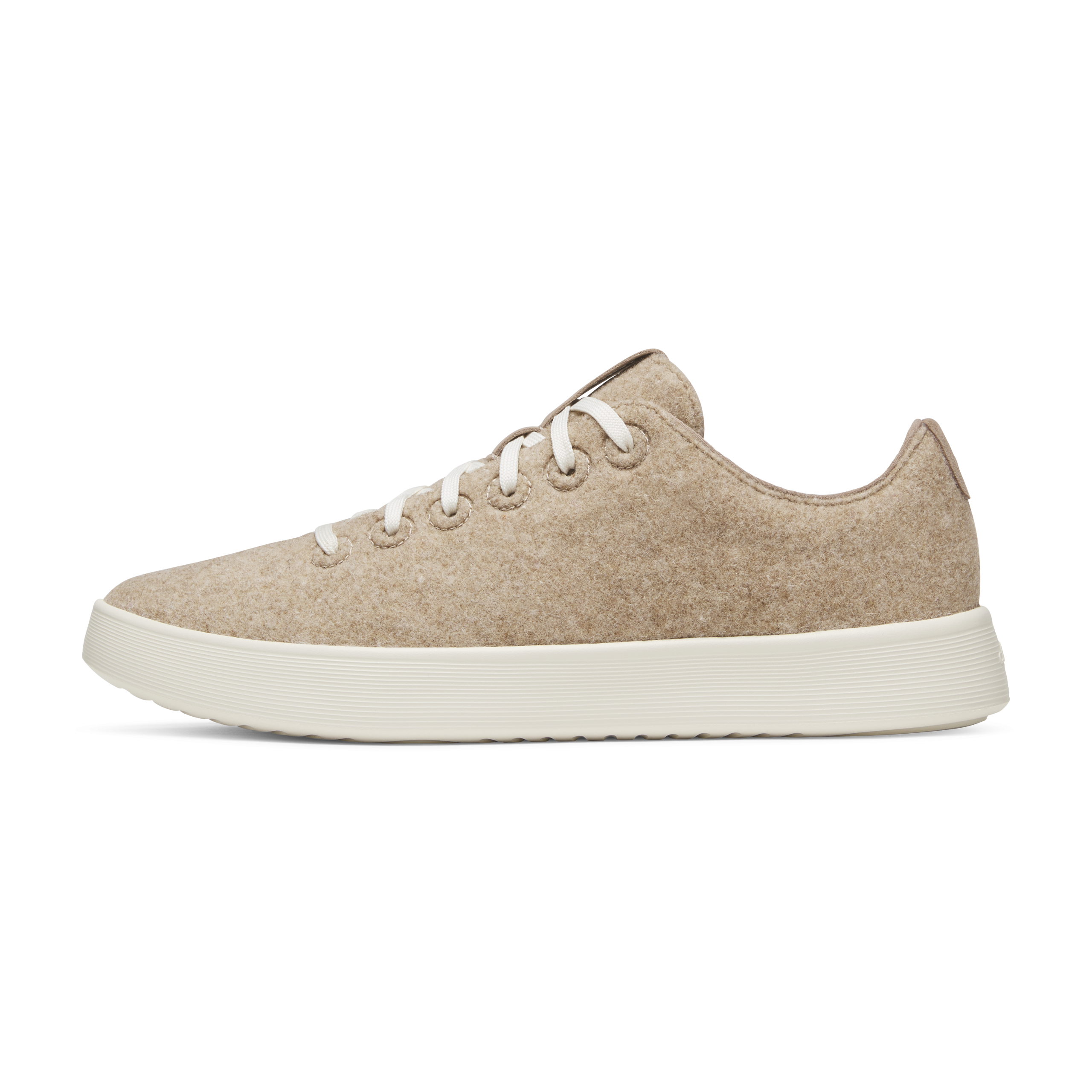 Women's Wool Cruiser - Light Tan (Natural White Sole)