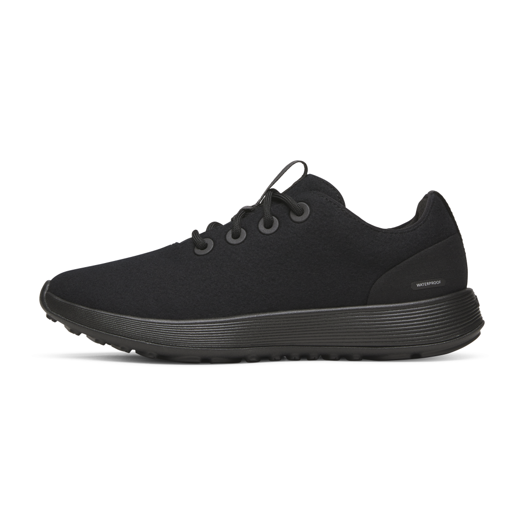 Women's Wool Runner NZ Waterproof - Natural Black (Natural Black Sole)