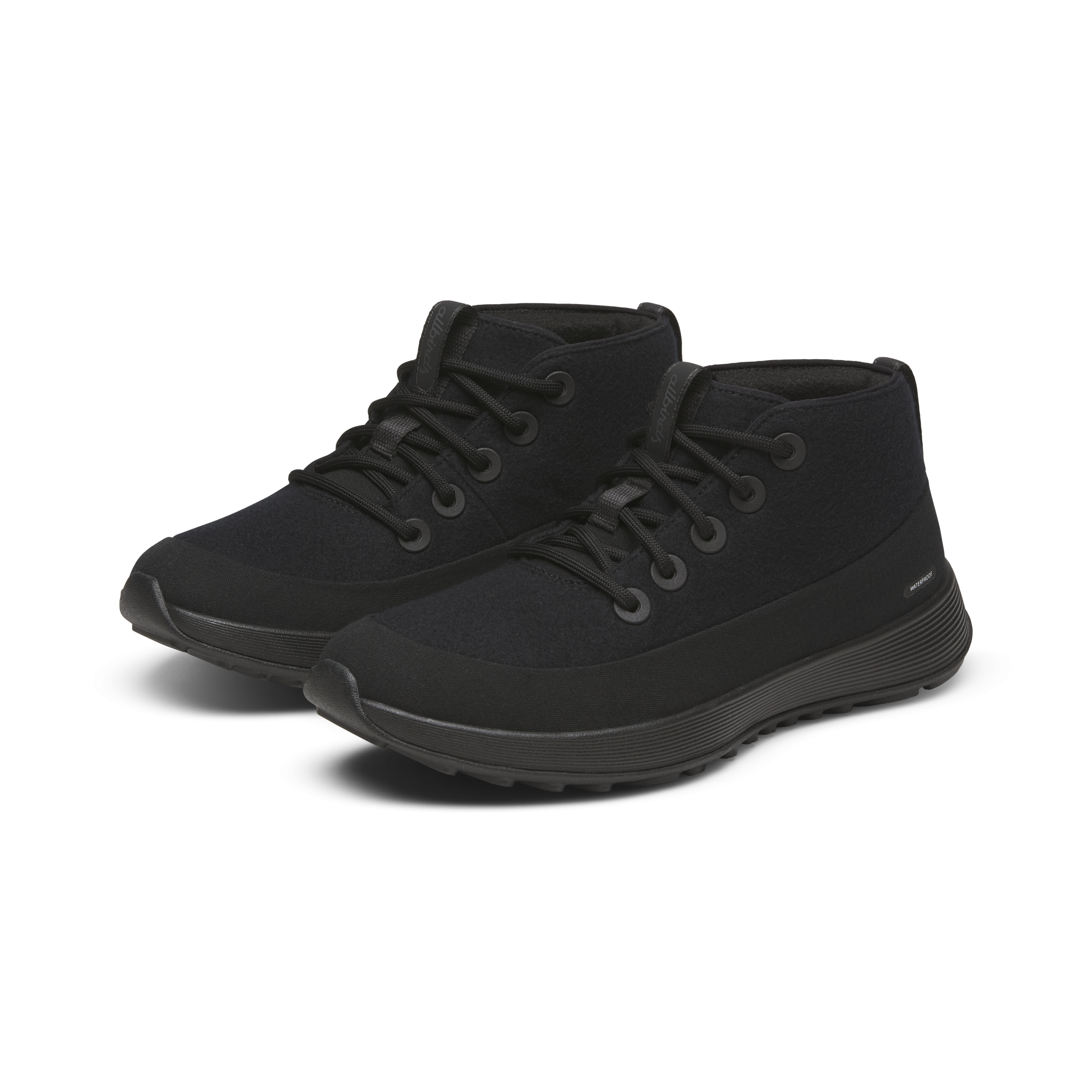 Women's Wool Runner NZ Mid Waterproof - Natural Black (Natural Black Sole)