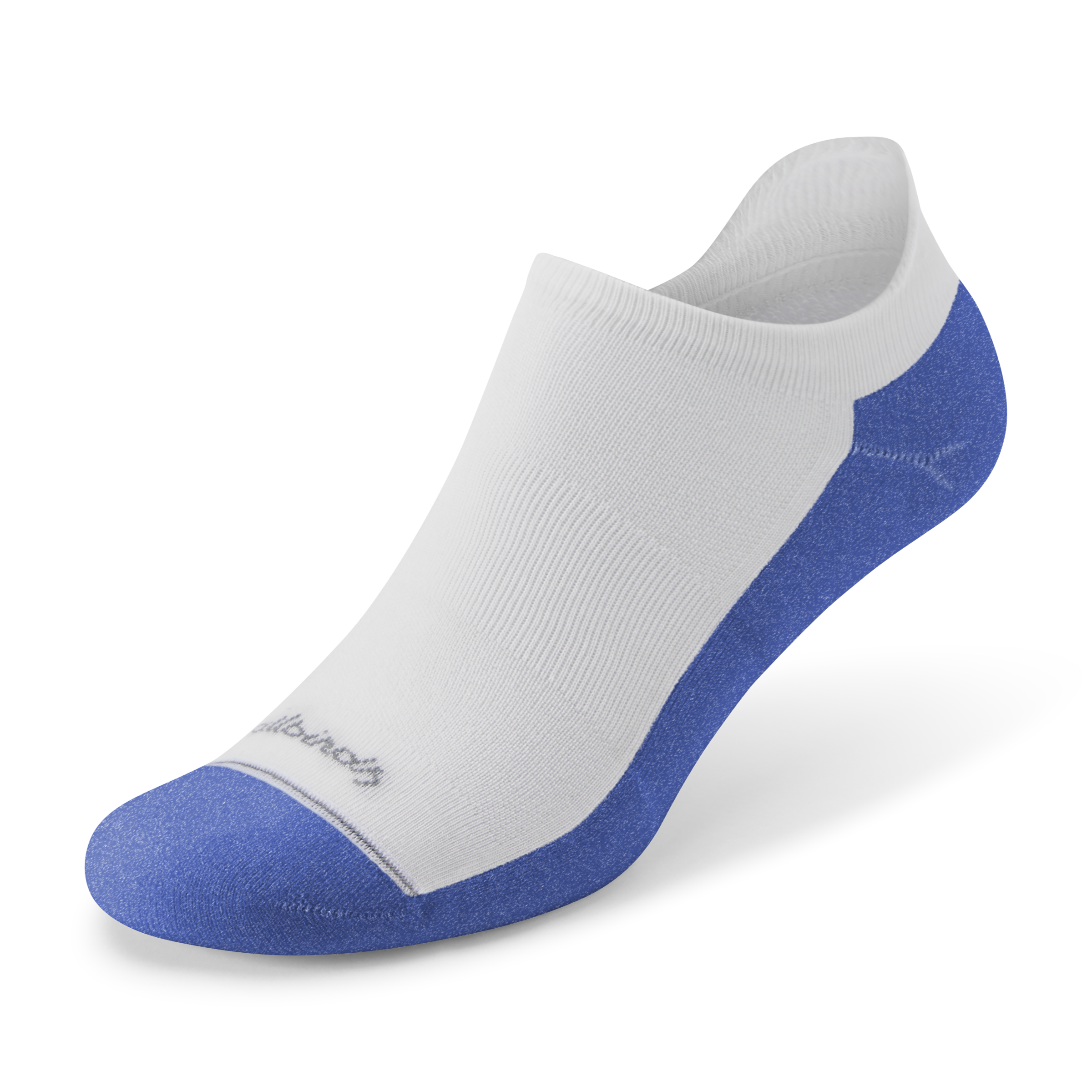 Anytime Ankle Sock - Blizzard/Royal Blue