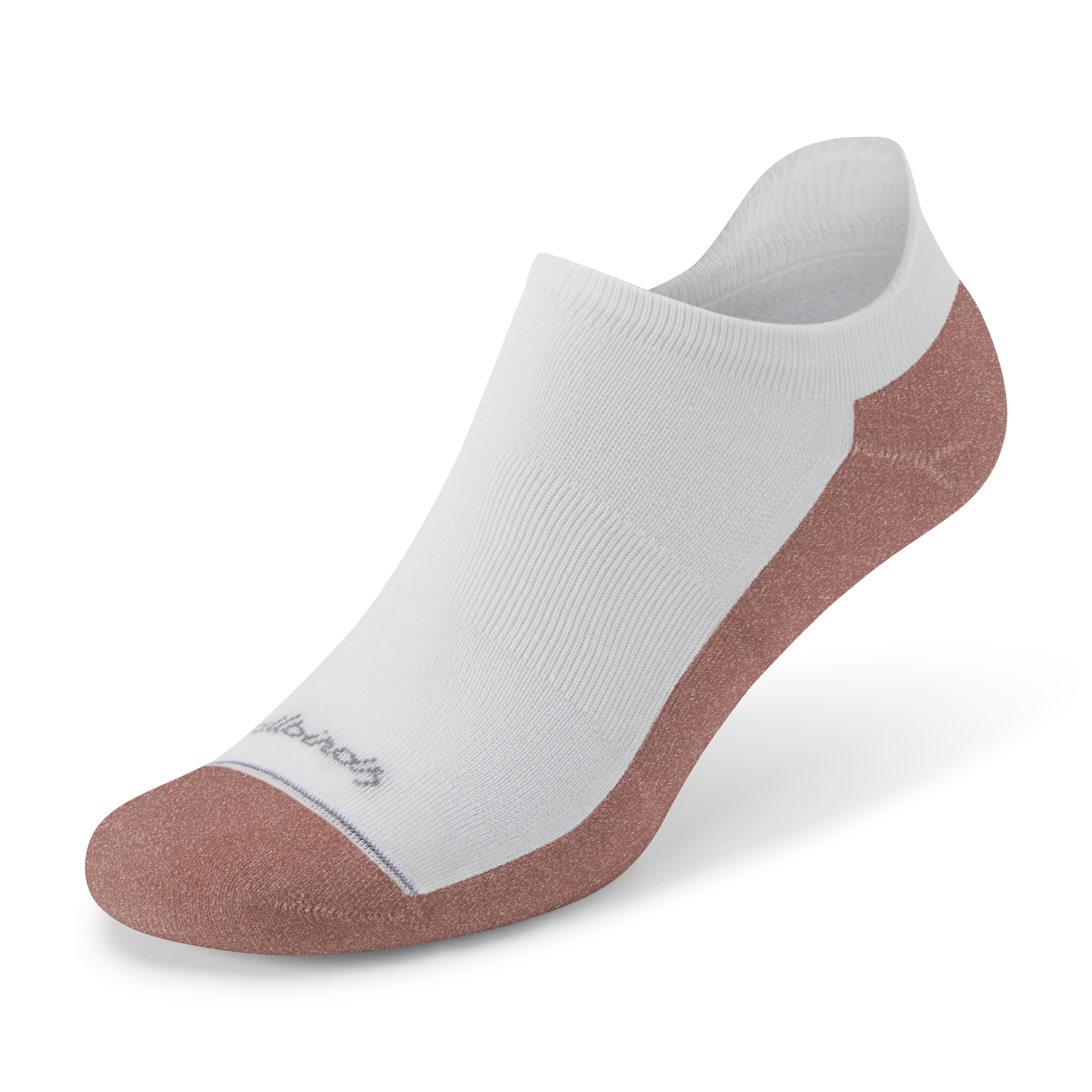 Anytime Ankle Sock - Blizzard/Sienna Blush