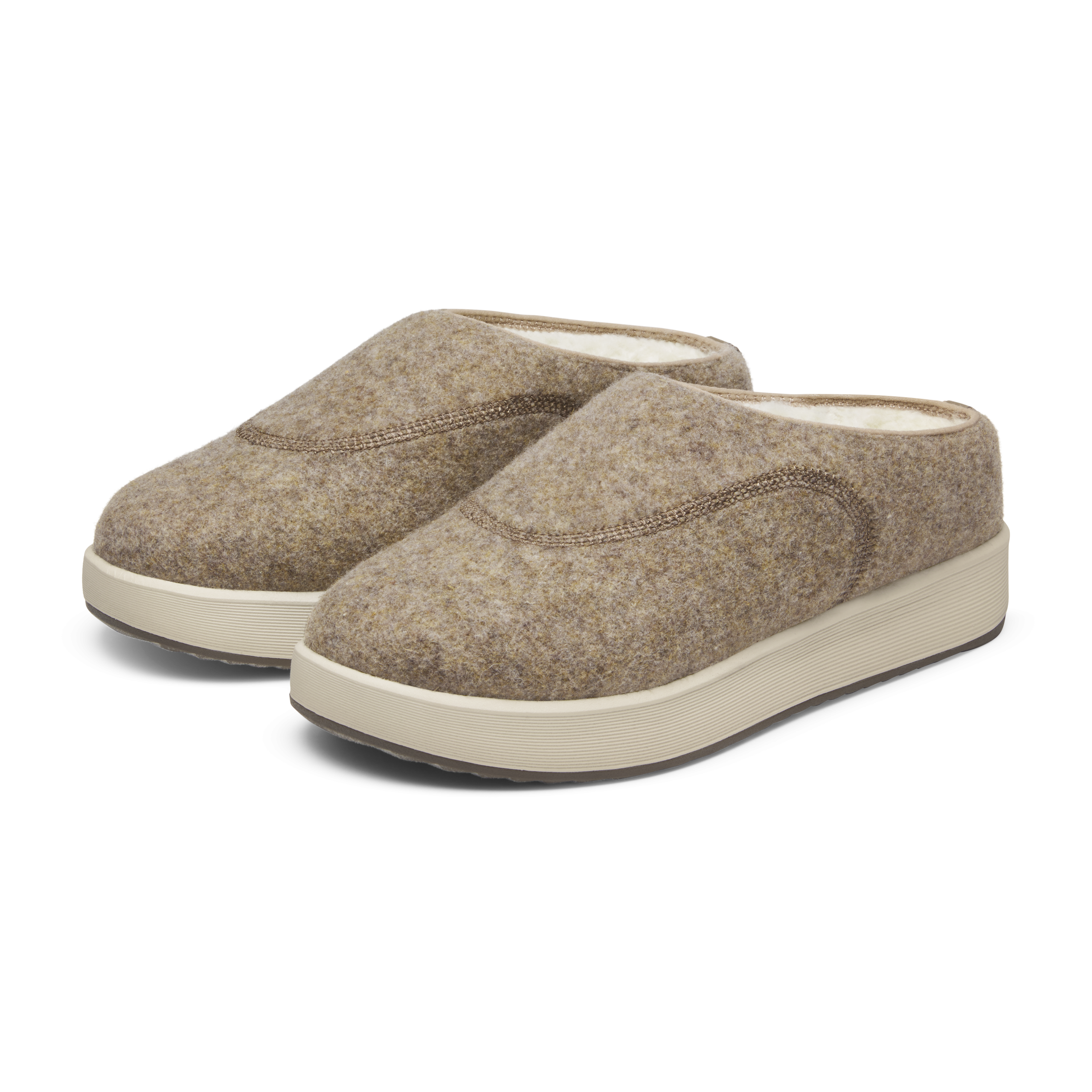 Men's Kiwi Clog - Dark Camel (Stony Cream Sole)