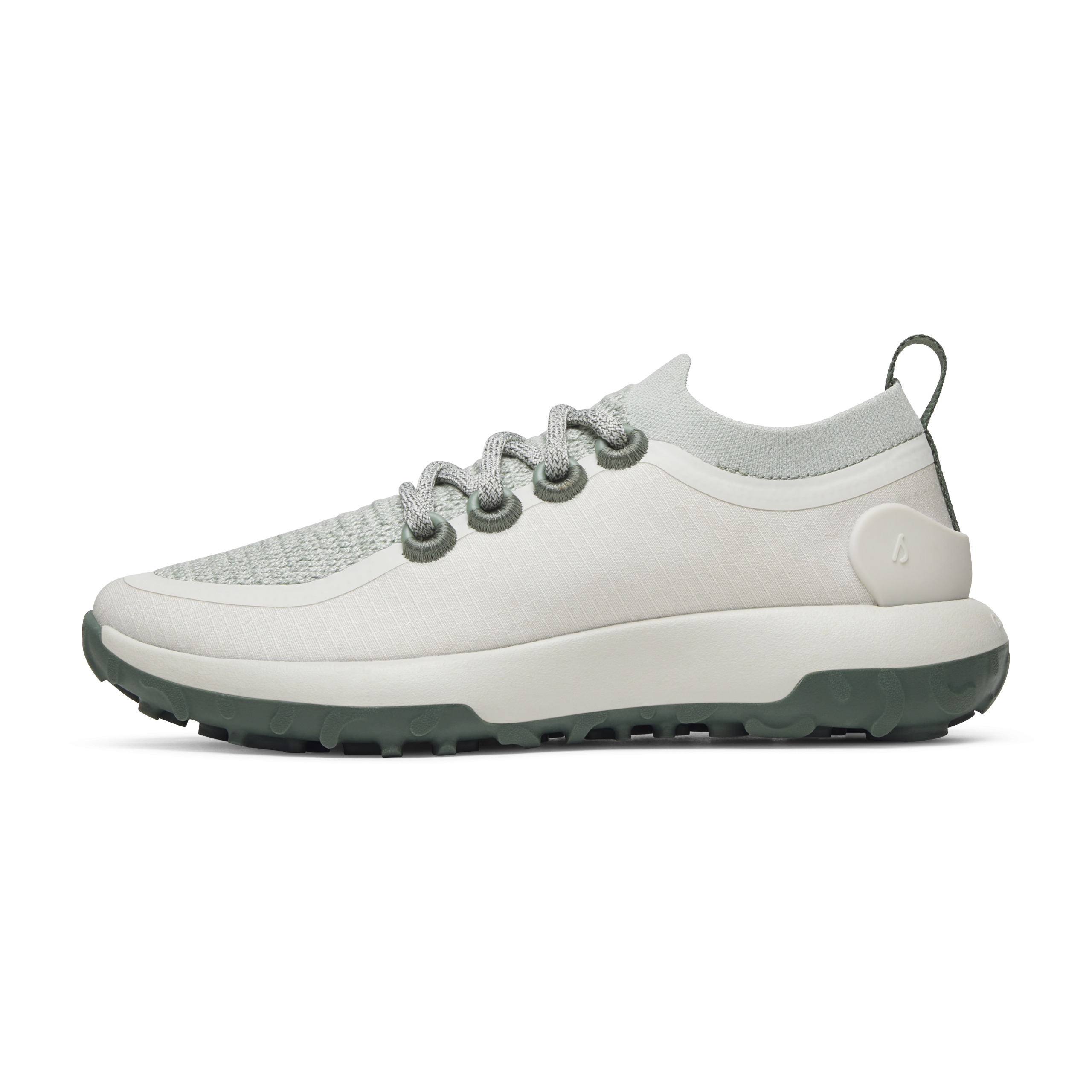 Women's Trail Runners - Parchment/Seagrass (Parchment Sole)