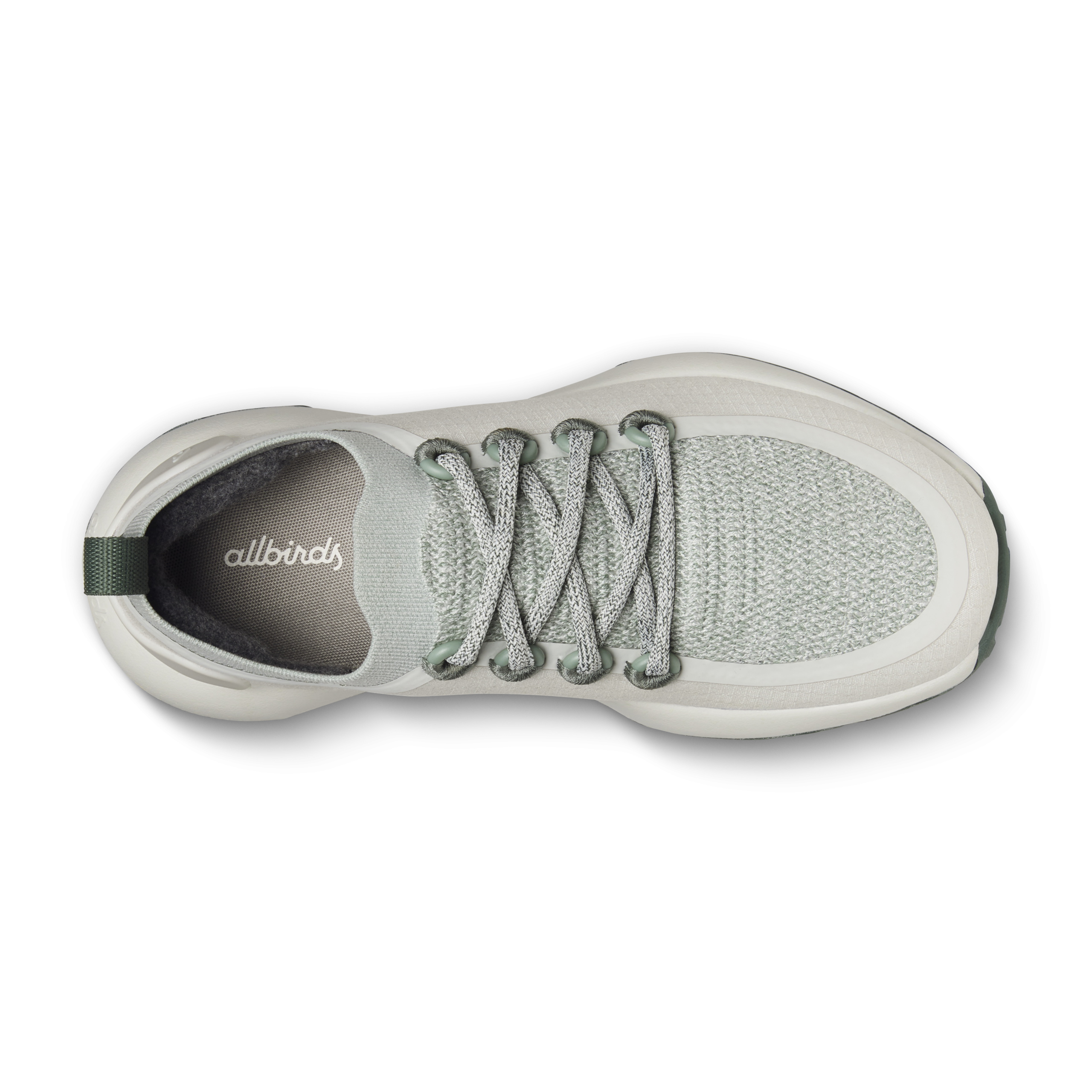 Women's Trail Runners - Parchment/Seagrass (Parchment Sole)