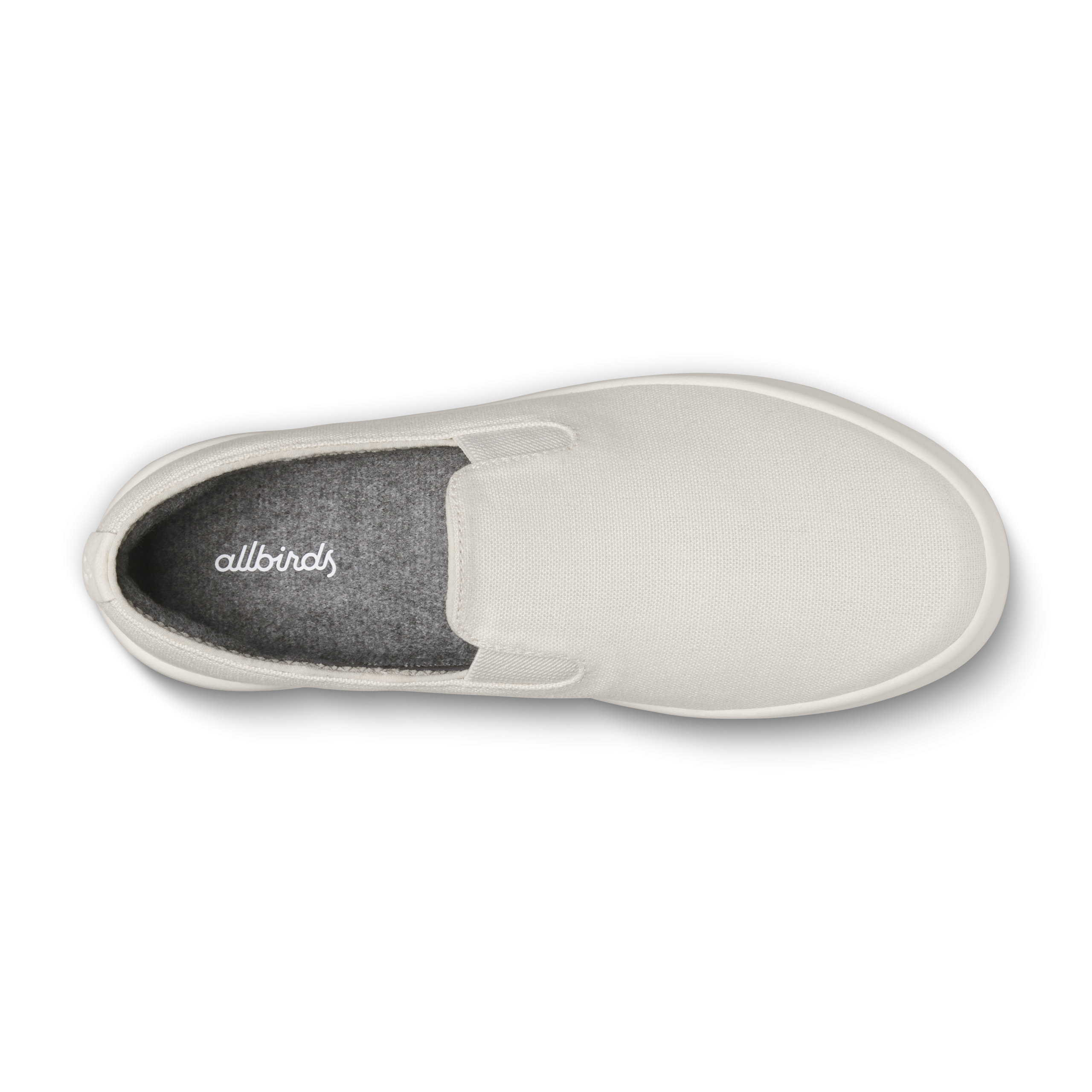 Women's Canvas Cruiser Slip On - Warm White (Natural White Sole)
