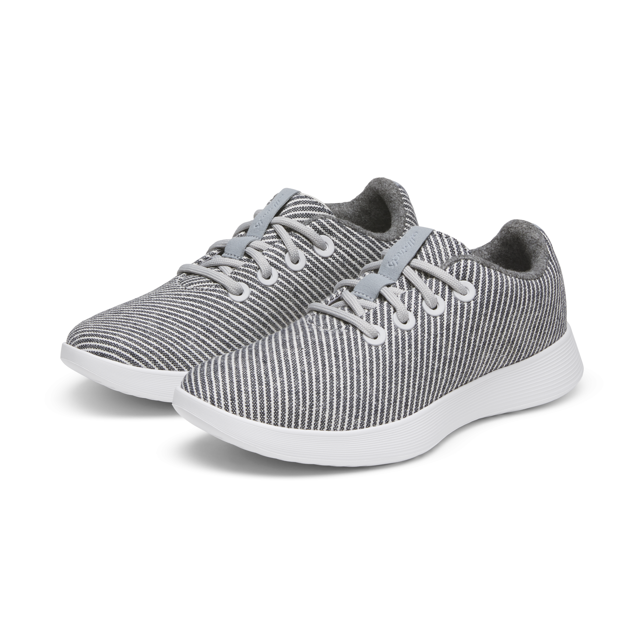 Men's Canvas Runner NZ - Deep Navy Stripes (Blizzard Sole)