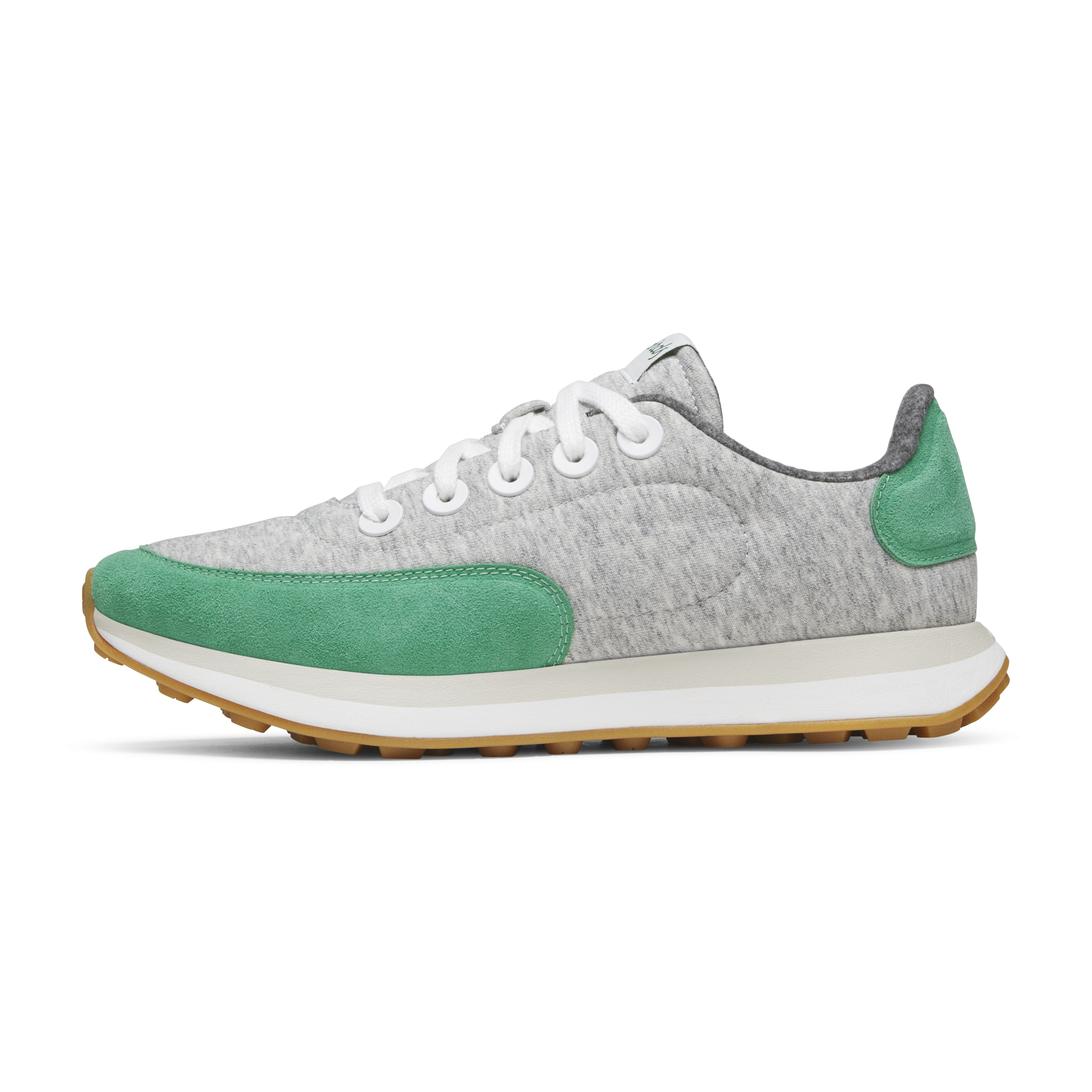 Men's Varsity Jersey - Light Grey/Verdant Green (Blizzard Sole)
