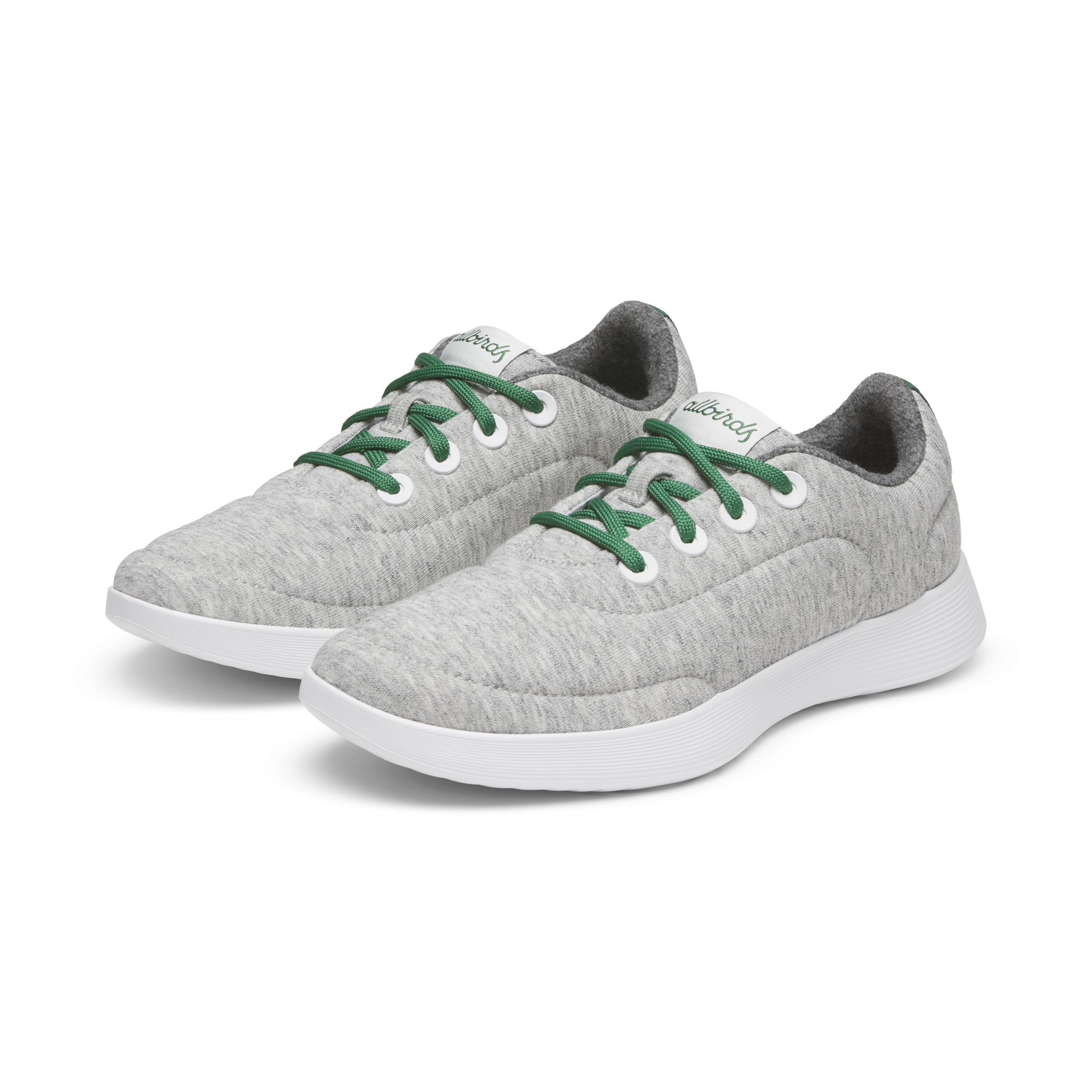 Women's Runner NZ Jersey - Light Grey/Verdant Green (Blizzard Sole)