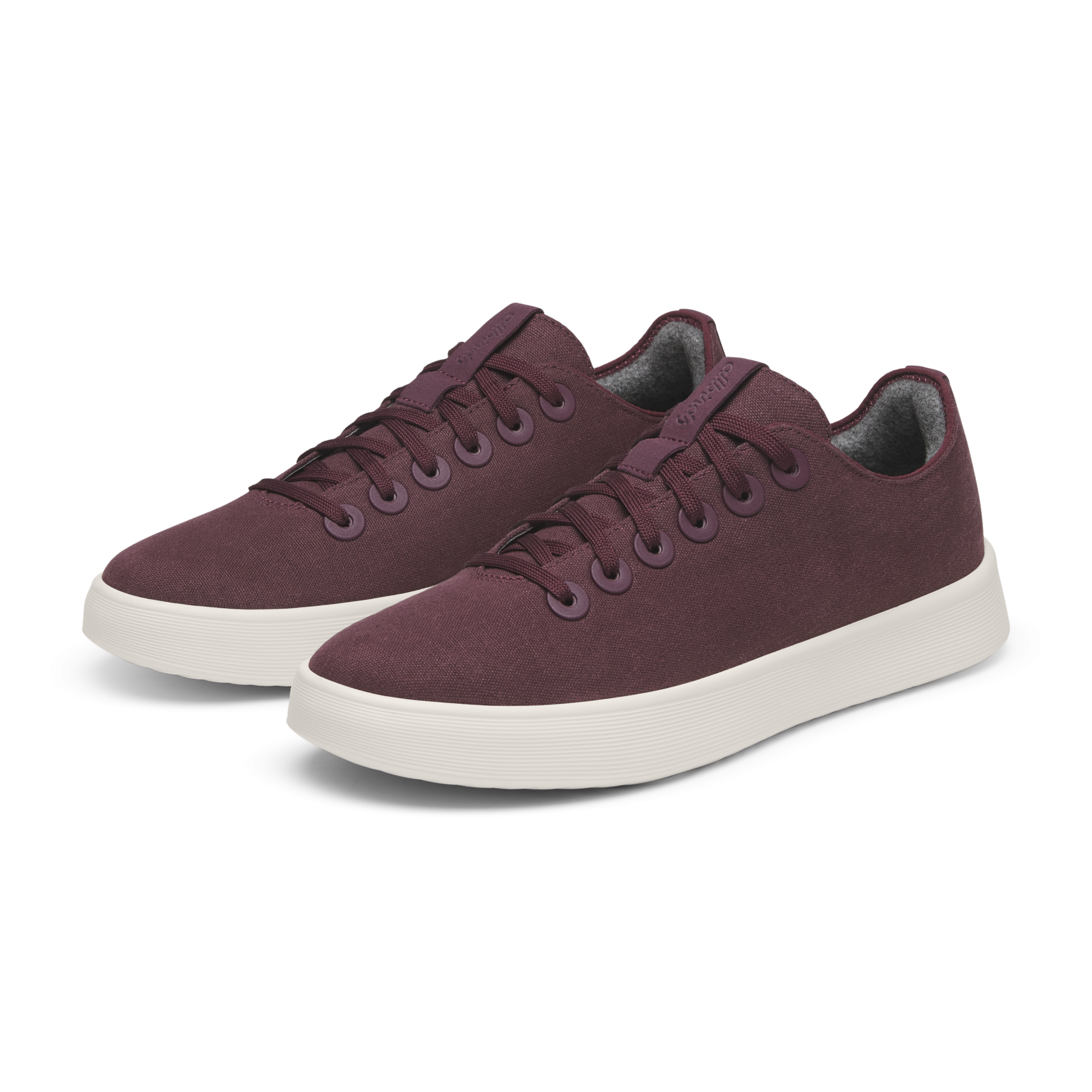 Women's Canvas Cruiser - Port (Natural White Sole)