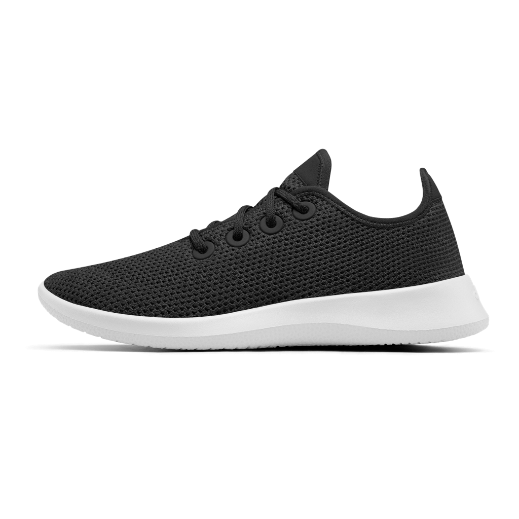 Men's Tree Runner - Jet Black (White Sole)